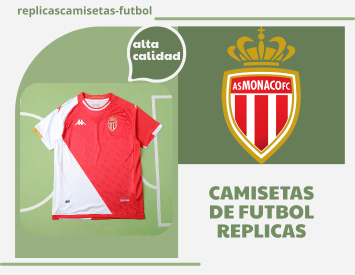 camiseta AS Monaco 2023 2024 replica